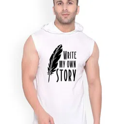 Fashnobic Write My Own Story Printed Cotton Gym Vests K__print-50_gym_vest_white-60