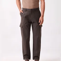 MH&Y Men Relaxed Slim Fit Cargo Styles Trousers-picture-22