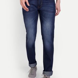 MEGHZ Men Micheal Slim Fit Light Fade Stretchable Jeans-image-66