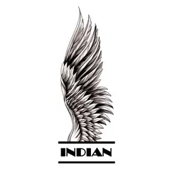 VOORKOMS Indian With Wings Waterproof Temporary Body Tattoo-picture-23