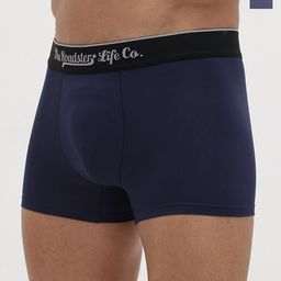 The Roadster Lifestyle Co Pack Of 2 Mid Rise Trunks RTO-PV-SOLID-Lightblue-Navyblue-M-image-11