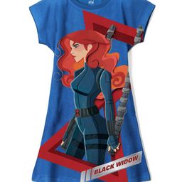 Wear Your Mind Girls Avengers Character Print T-shirt Dress-image-98