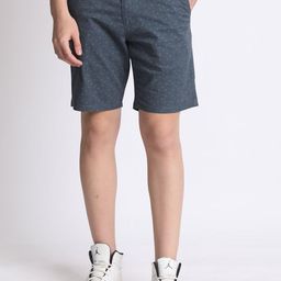 The Roadster Lifestyle Co Ditsy Printed Pure Cotton Slim-Fit Shorts-picture-42