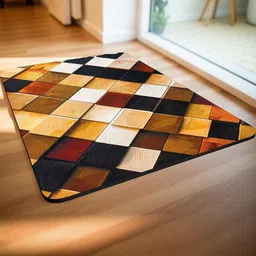 IVAZA Walnut Brown Bath Rug-image-87