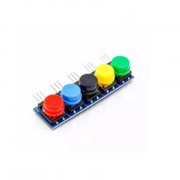 Electronic Building Blocks Big Key Button Module - 5 Pieces/set image 1