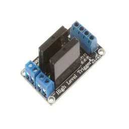 2 Channel 3-24V Relay Module Solid State High Level SSR DC Control DC with Resistive Fuse image 1