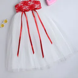 MANY FROCKS & Net Fit & Flare Dress-image-16