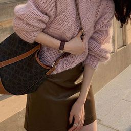 bebe Women Cable Knit Pullover-picture-8