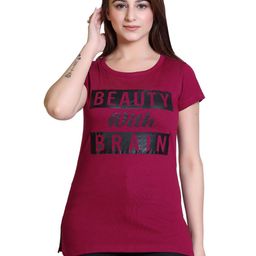 Varenyam Women Typography T-shirt-image-57