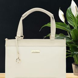 DressBerry Textured Swagger Handheld Bag-7