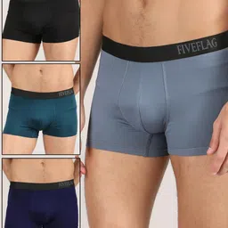 FiveFlag Pack of 4 Multicoloured Modal Trunks-image-39