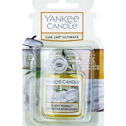 YANKEE CANDLE Fluffy Towels Scented Car Jar Ultimate Air Freshener With Over 4 weeks- 30g-31