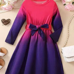 Kidotsav Girls Printed Fit & Flare Dress-picture-15