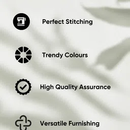 LUSHLYF Grey & White Set of 4 Quirky Square Cushion Covers image 2