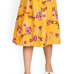 BAESD Girls Floral Printed Knee-Length Skirts-image-67