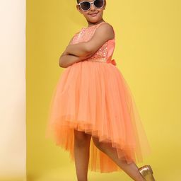 Toy Balloon kids Girls Net Balloon Dress-image-81