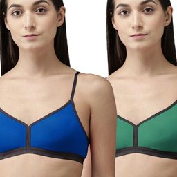 Samvar Multi Cotton Non-Wired Non Padded Minimizer Bra-picture-6