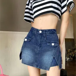 StyleCast x Revolte Flared Mini Skort-image-99