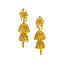 MEMOIR Classic Jhumkas Earrings-6