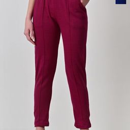 BAESD Women Pack of 2 Relaxed High-Rise Trousers-image-74