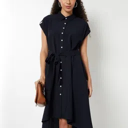 max Shirt Collar Shirt Midi Dress-picture-40