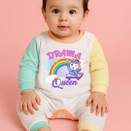 The Peppy Tend Infant Kids Printed Cotton Rompers-image-93