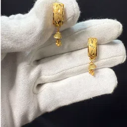 Anshenterpris Women Gold-Plated Brass Classic Drop Earrings-picture-44