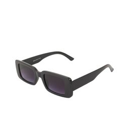 BAYBERRY Unisex Purple Lens & Black Oversized Sunglasses with-56