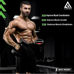 ADRENEX 2 Pcs Bouncer Fixed Weight Dumbbells - 27.5 Kg Each image 4