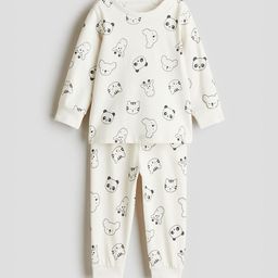 H&M Printed Cotton Pyjamas-picture-49