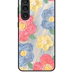 QRIOH Floral Printed Samsung Galaxy M56 5G Back Case Mobile Accessories-image-59