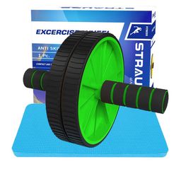 STRAUSS Double Wheel Ab & Exercise Roller-26