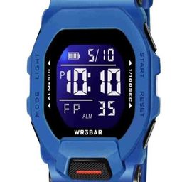 TARIDO Men Dial & Straps Digital Watch CS_COMBO_BLUE_GREY-43 image 3