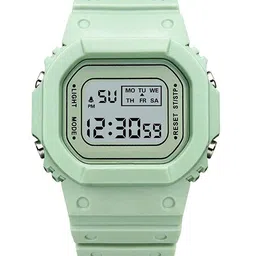 SWADESI STUFF Unisex Kids Dial & Straps Digital Automatic Watch CASI GREEN 18-18