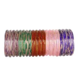 NMII Set Of 20 Glass Kada Bangle image 2