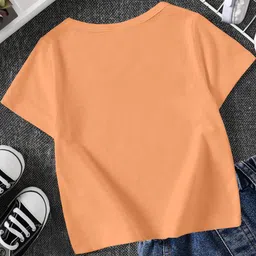 FIONAA TRENDZ Kids Peach Tshirts-picture-35