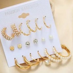 Balasundri Contemporary Studs Earrings-21