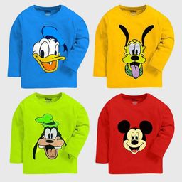 Disney By Miss and Chief Boys 4 Printed Applique T-shirt-image-76