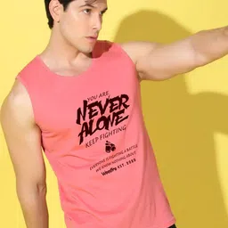 WOOSTRO Printed Gym Innerwear Vest VWS26 ALONE PEACH-image-16