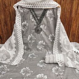 MANVAA Embellished Unstitched Dress Material-picture-3
