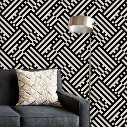 ArtzFolio Printed UV-Resistant Anti-Bacterial Abstract Geometric PatternPeel & Stick Wallpaper-image-50