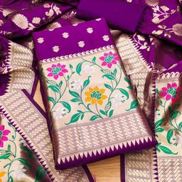 Rangtulika Ethnics Unstitched Dress Material-picture-45