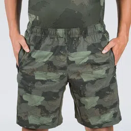 Domyos By Decathlon Printed Low-Rise Sports Shorts-image-7