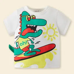 INCLUD Boys Graphic Printed Round Neck T-shirt-image-32