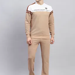 Monte Carlo Men Printed Round Neck Full Sleeves Tracksuits-picture-15