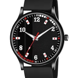 Gopal Shopcart Unisex Wrap Around Straps Analogue Watch SlimBLK BLKPata 804BLK-56