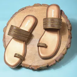 Bata Women Open Toe Flats with Buckles-image-86