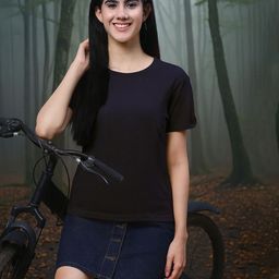 FBAR Slit Sleeve Cotton Top-picture-22