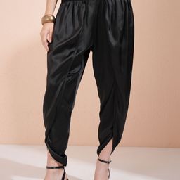 Vishudh Women Mid-Rise Regular Fit Dhoti Trousers-image-29