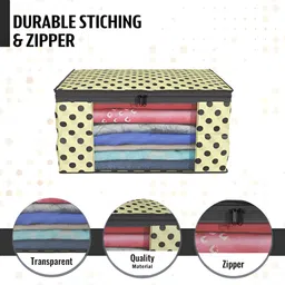 Aura Cream-Coloured Set of 4 Regular Multi-Utility Organisers image 3